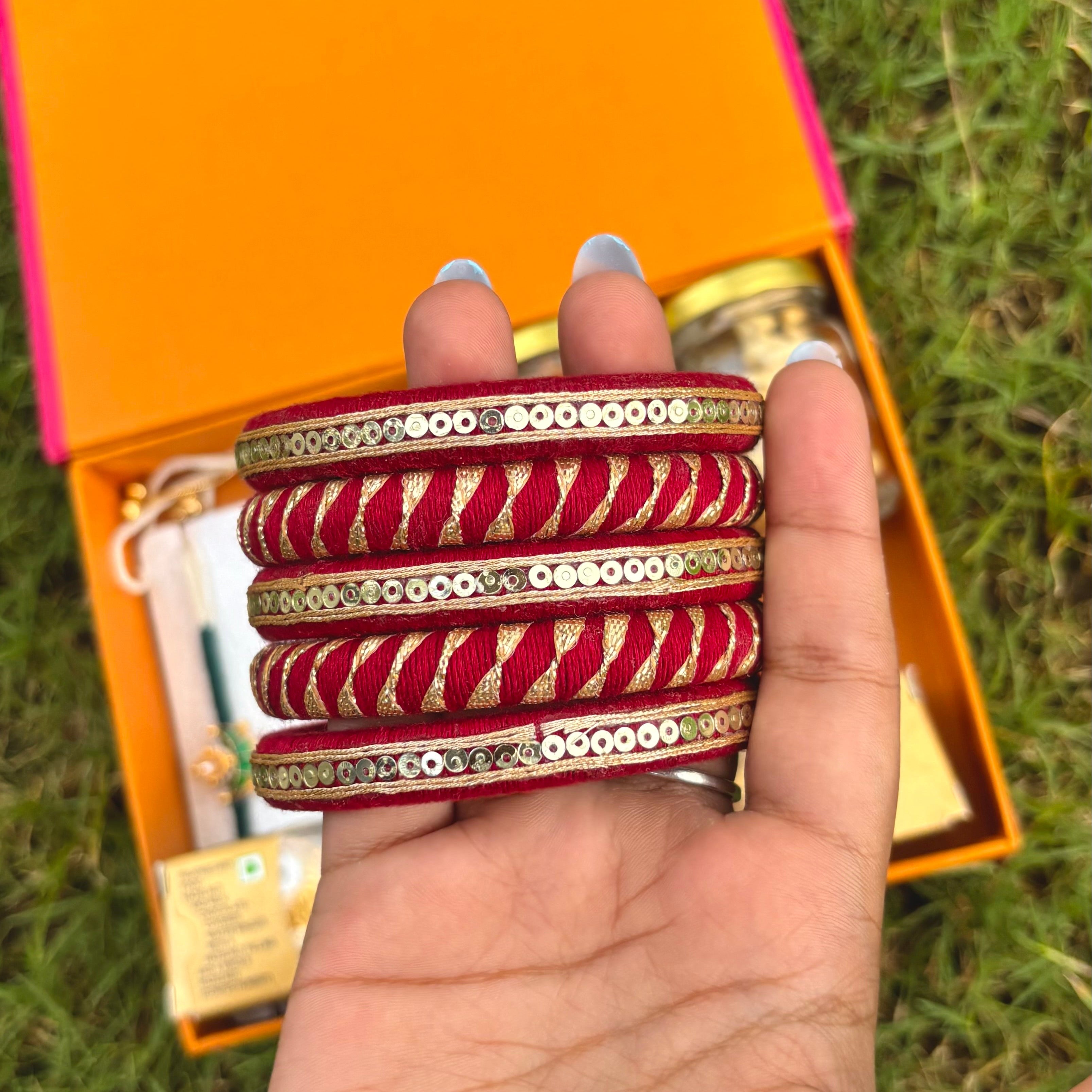 Bhai bhabhi rakhi hamper