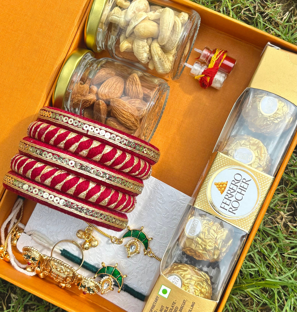 Bhai bhabhi rakhi hamper