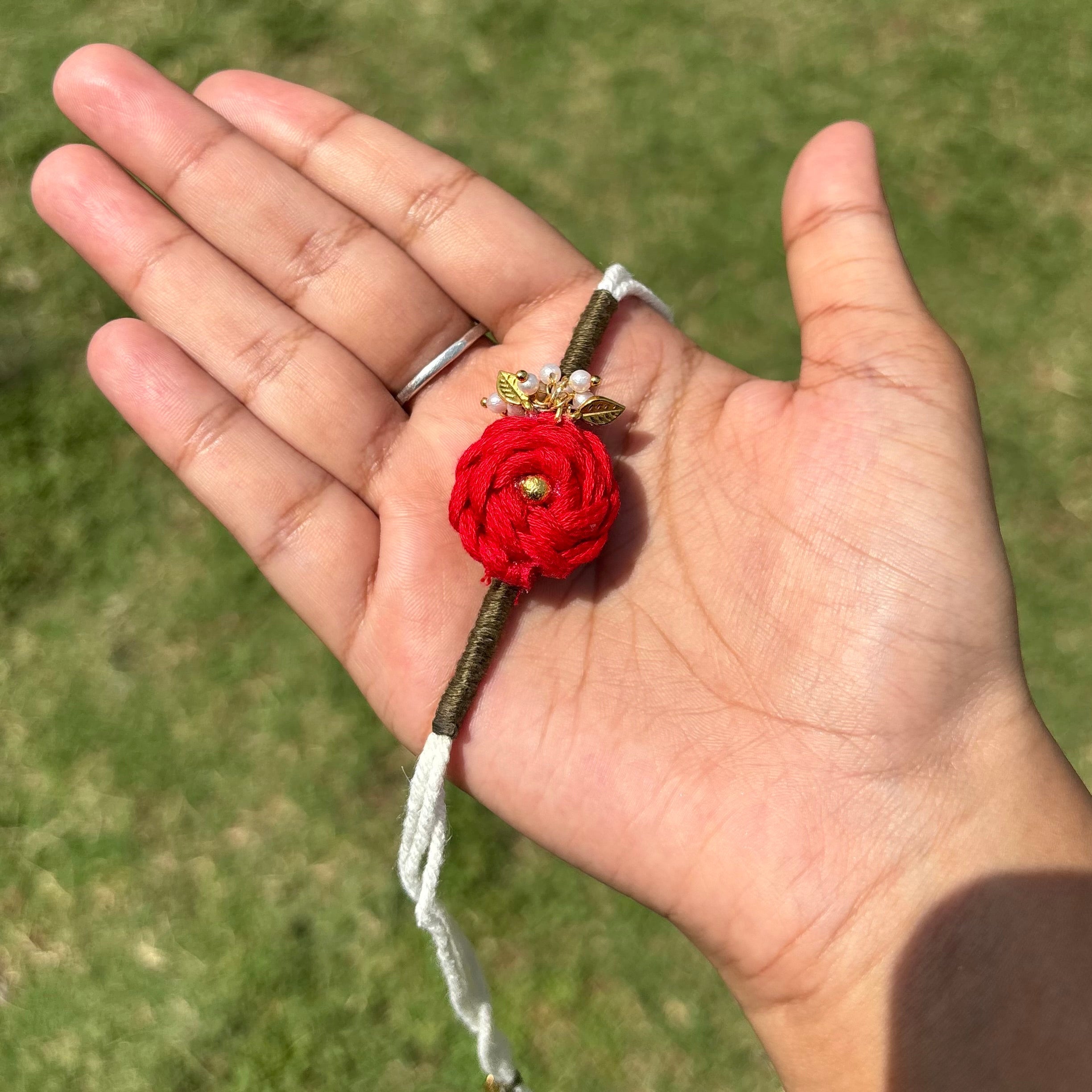 Crochet rakhi