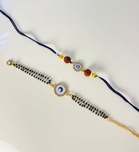 Evil eye bhai bhabhi rakhi