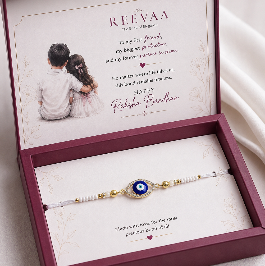 Evil eye bhai rakhi
