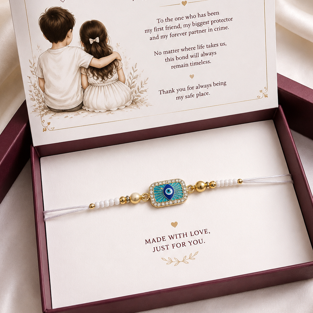 Evil eye bhai rakhi