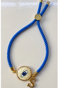 Evil eye rakhi bracelet