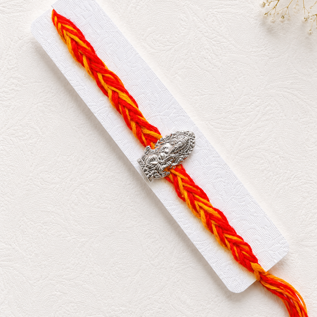 Ganesh traditional rakhi
