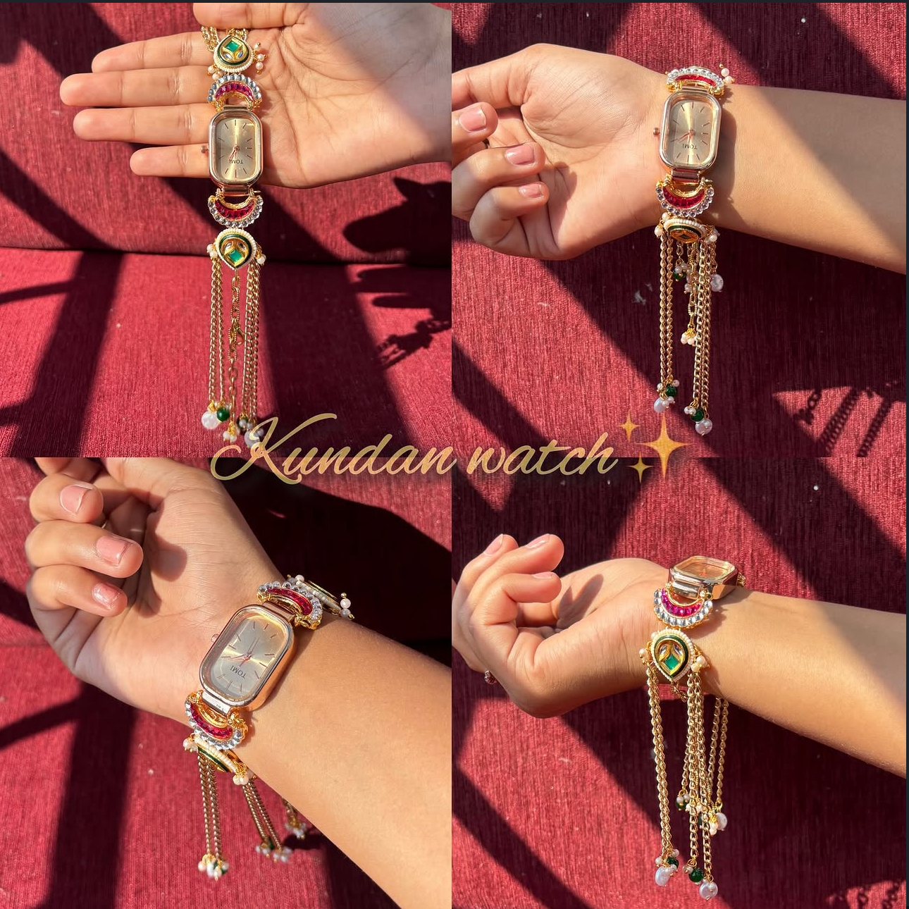 Kundan watch