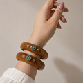 Boho Turquoise Bangle