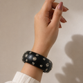Noir Crystal Bangle